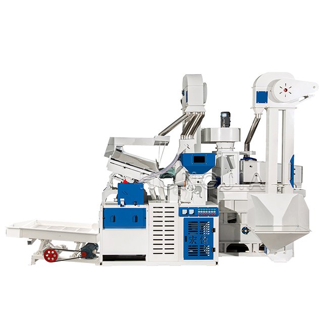 Easy Operate 1Ton Per Hour Automatic Rice Miller Rice Machinery Price