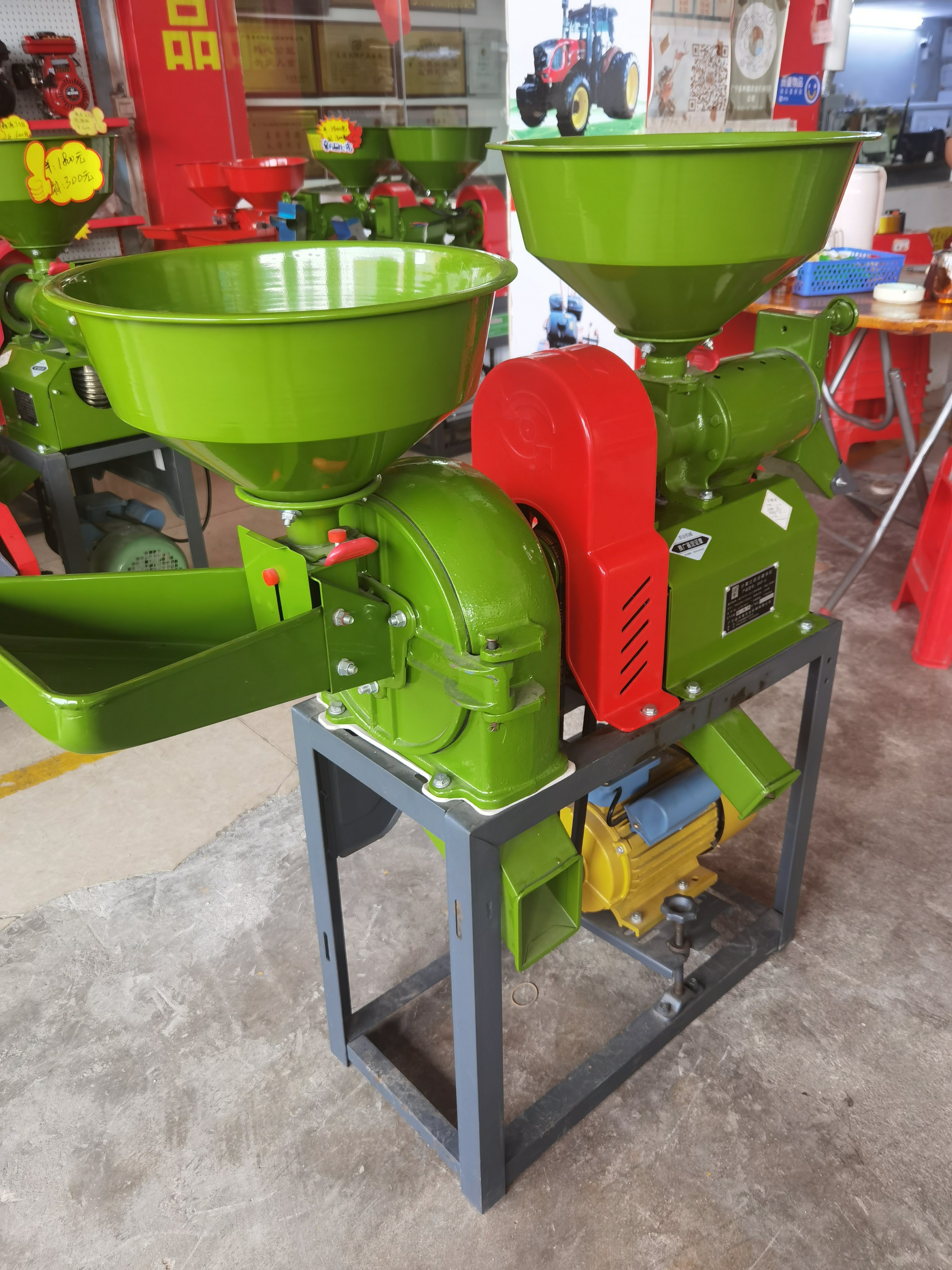 Grain Processing Machinery Ricemill Machine Small Auto Combine Rice mill Factory Manufacturing Rice Grinder Machines