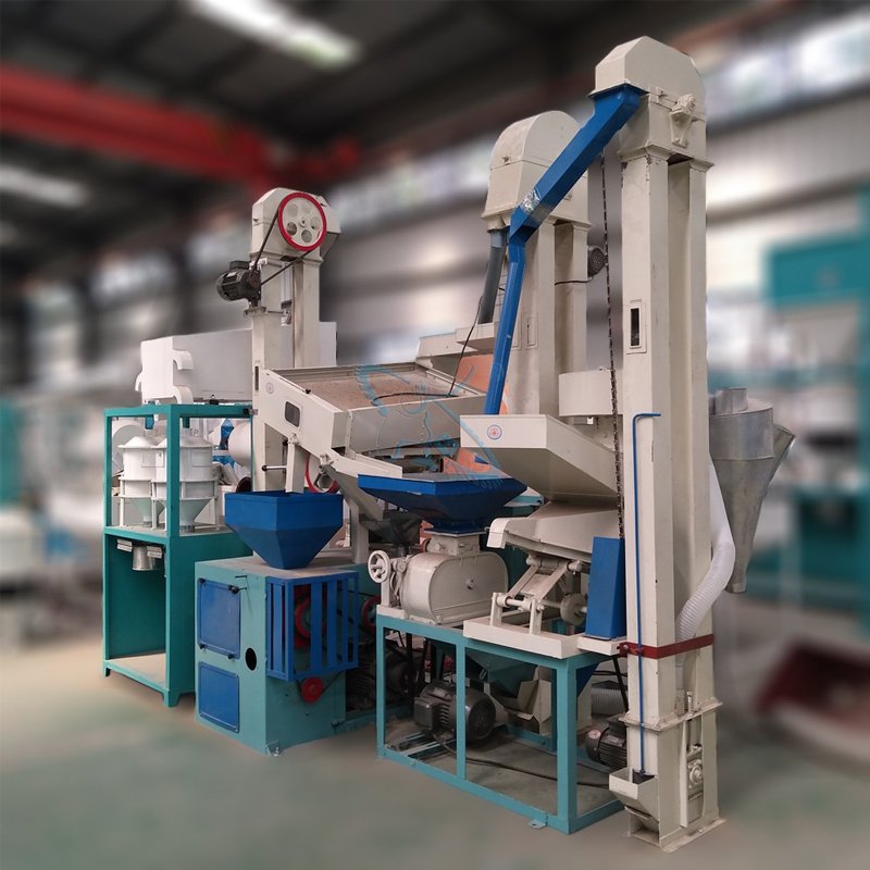 Automatic Rice Mill Machine Rice Milling and Polishing Machine Rice Miller