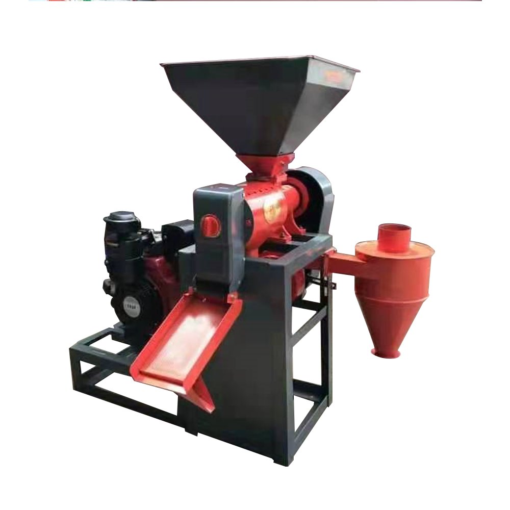HUADA Big Capacity 500kg/h Rice Mill Machine Diesel rice milling machine Automatic Raice Machine Rice Mill