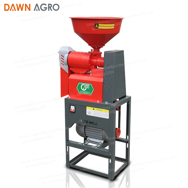 DAWN AGRO Mini Paddy Husker Rice Mill Machine Milling Satake Rice Huller in Bangladesh