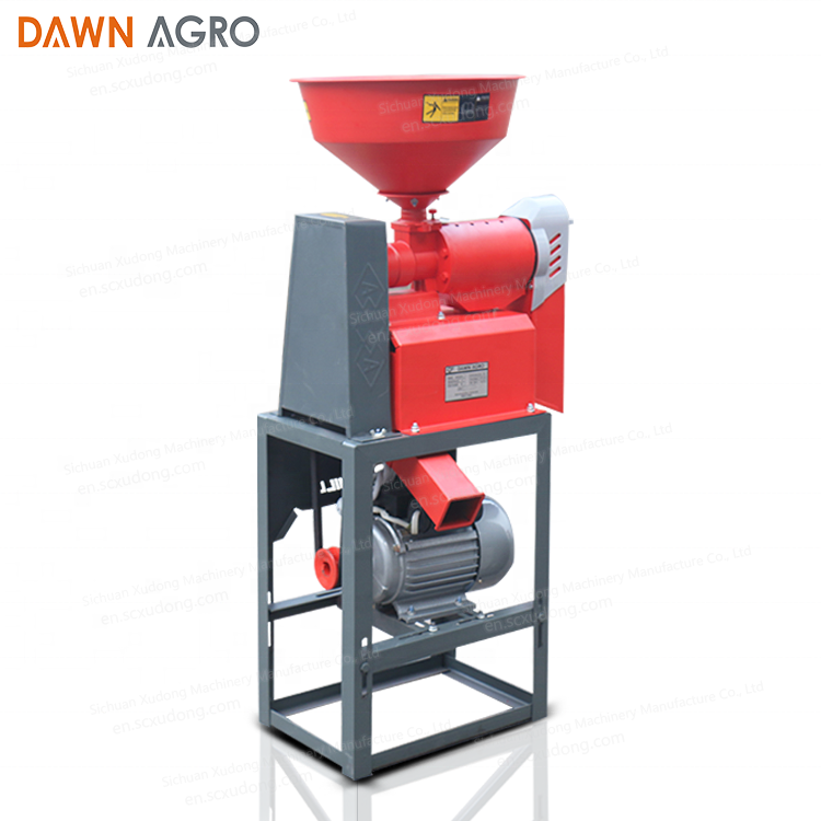 DAWN AGRO Mini Paddy Husker Rice Mill Machine Milling Satake Rice Huller in Bangladesh