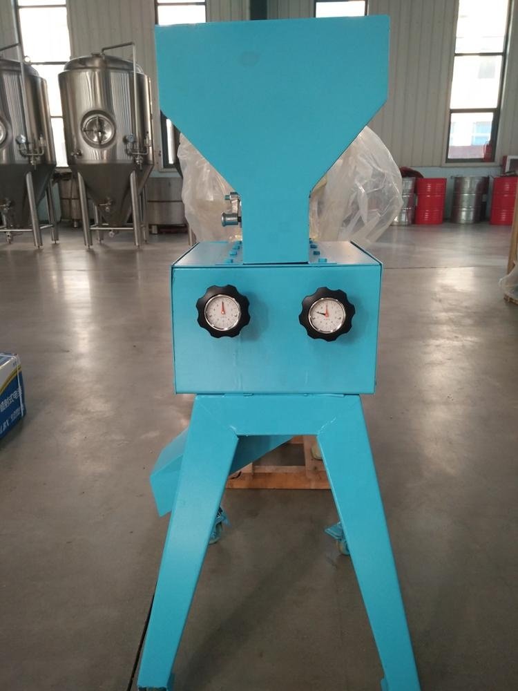 High Precision Malt miller Grain Milling Machine With Carbon Steel Or Stainless Steel Optional