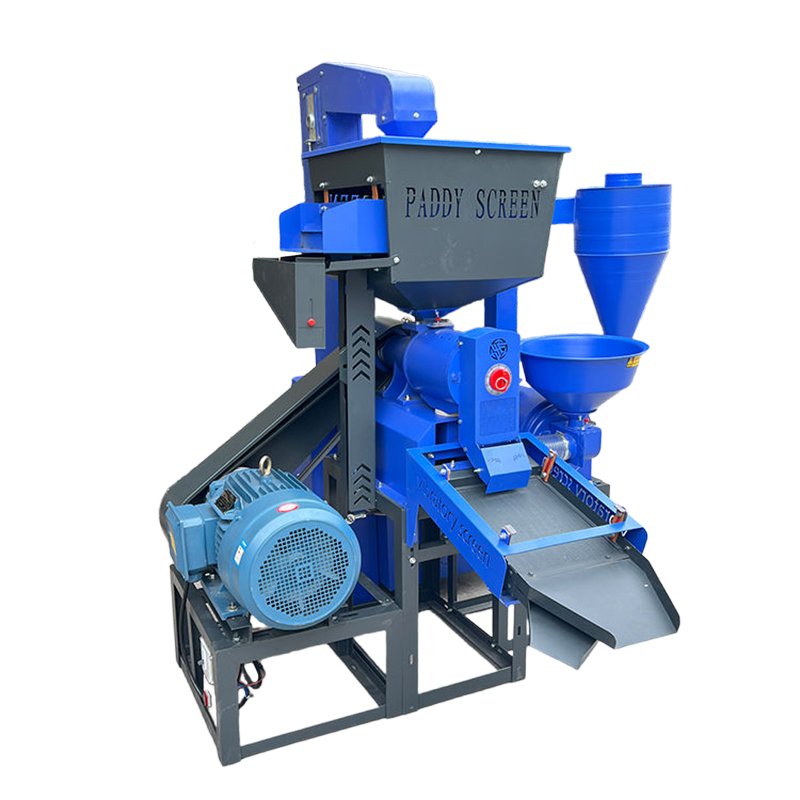 Excellent Quality Paddy Rice Miller Machine Large Capacity Rice Processing Machine For Commercial Use