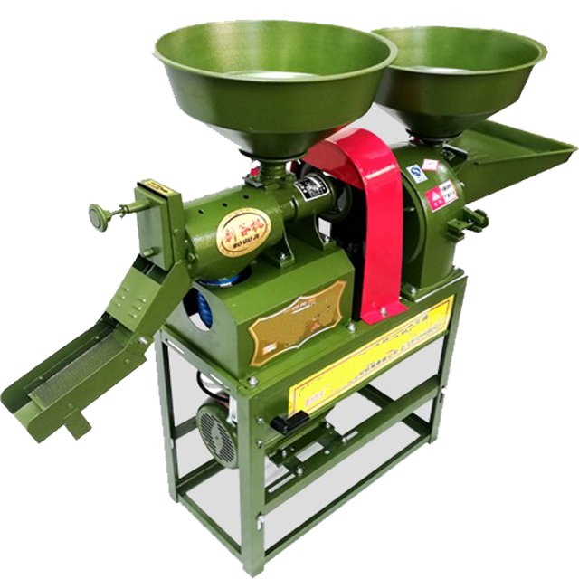 Muti- Function Rice Milling Machine Small Home Use Portable Rice Miller