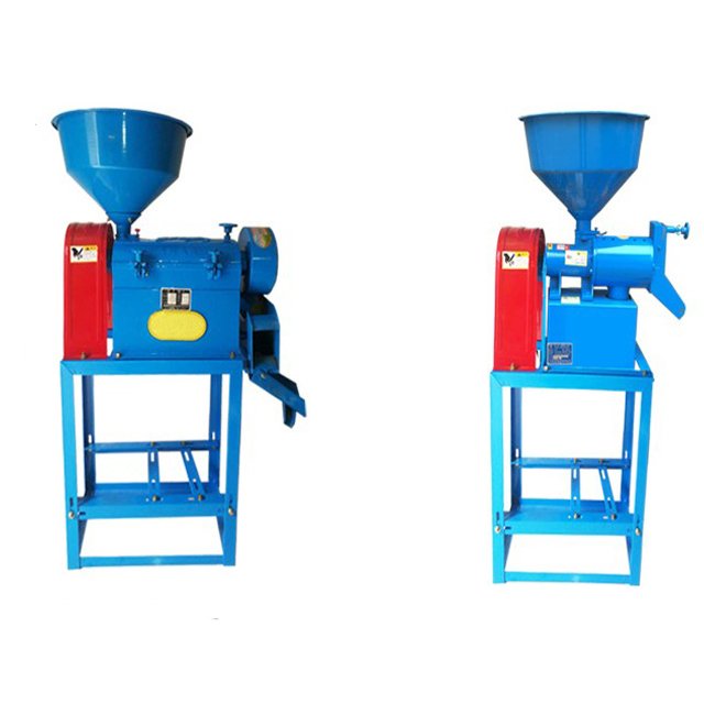 Muti- Function Rice Milling Machine Small Home Use Portable Rice Miller