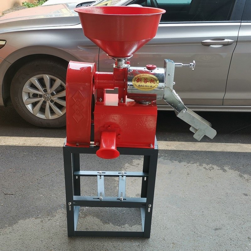 Grain Processing Rice Milling Machine Mini Rice Miller Price Portable Household Rice Maize Miller