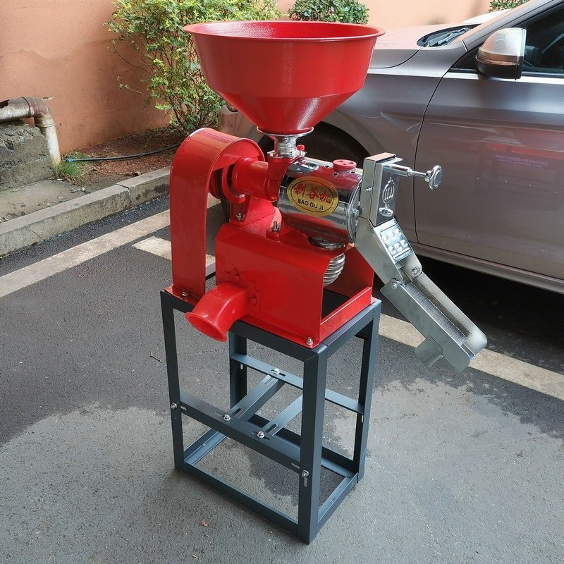 Grain Processing Rice Milling Machine Mini Rice Miller Price Portable Household Rice Maize Miller