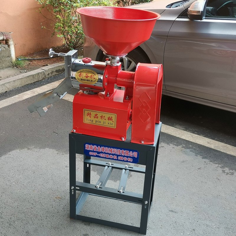 Grain Processing Rice Milling Machine Mini Rice Miller Price Portable Household Rice Maize Miller
