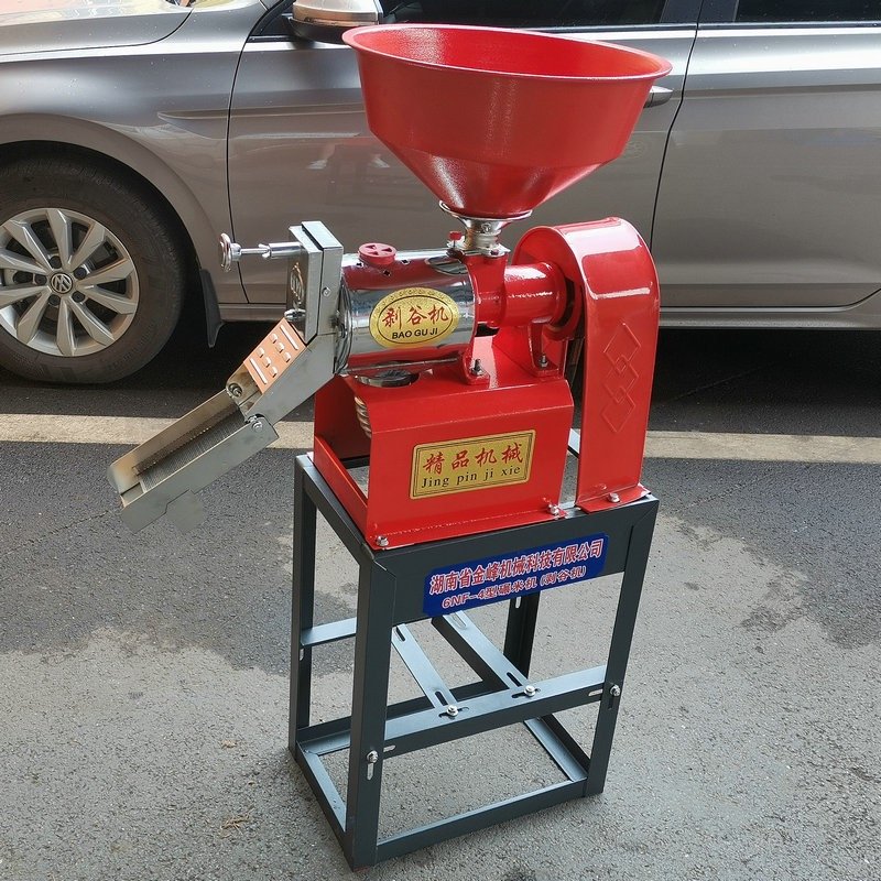 Grain Processing Rice Milling Machine Mini Rice Miller Price Portable Household Rice Maize Miller