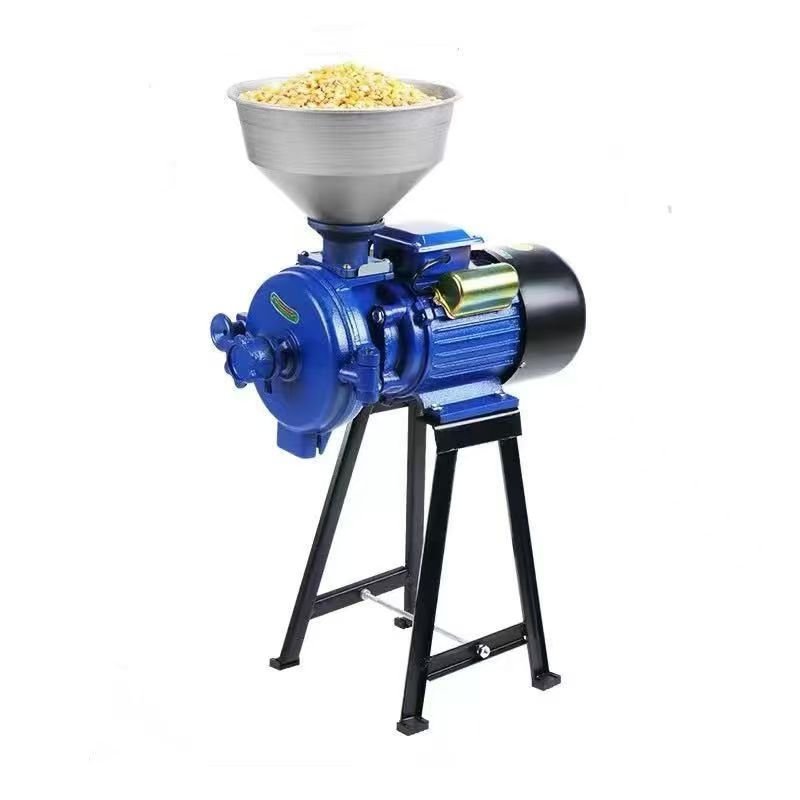 Small Household And Business Electric Coffee Rice Bean Wheat Corn Maize Mill Grinder Grain Grinding Machine