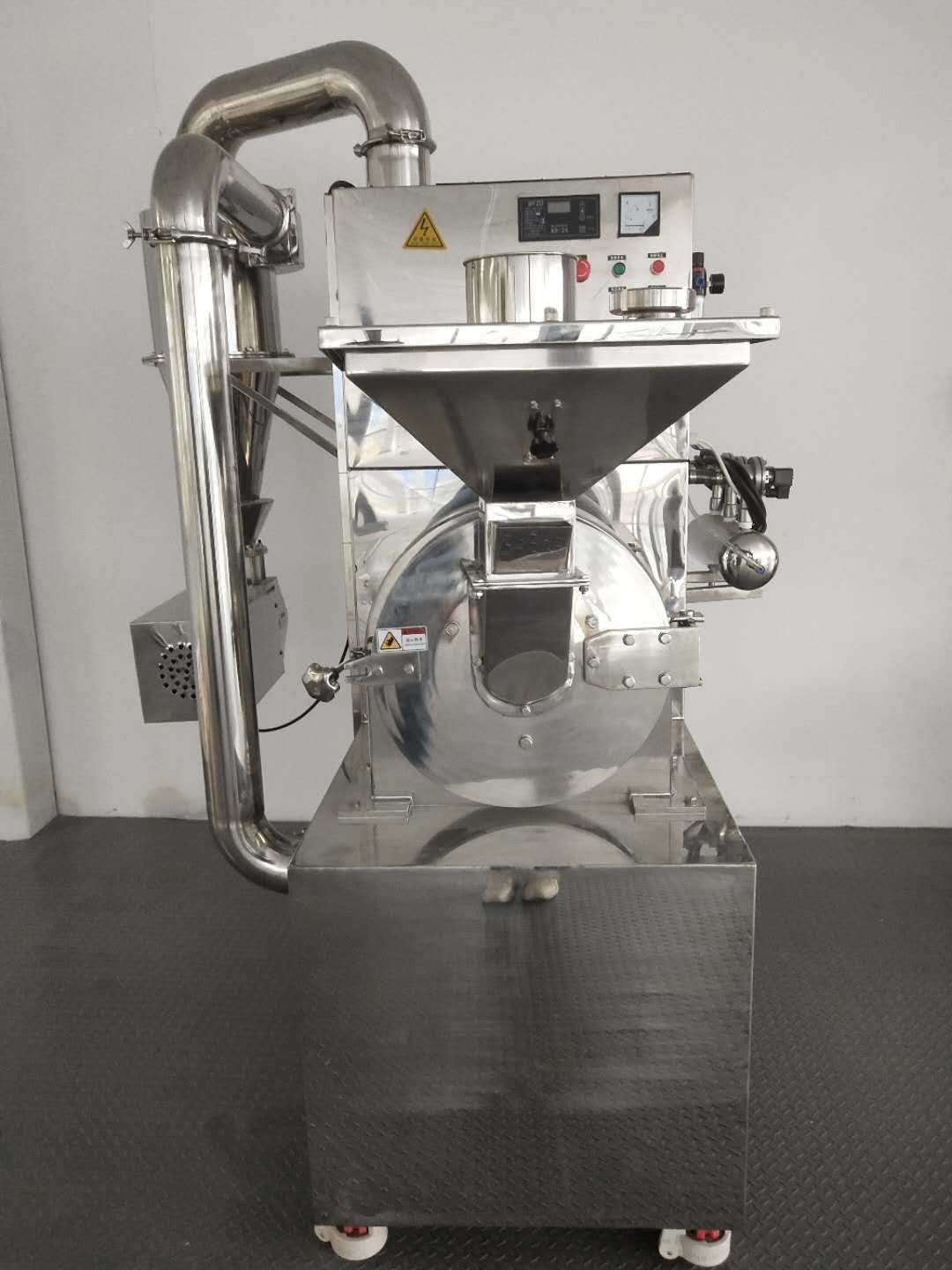 CW Industrial Dust Removal Food Shell Grinder Grain Powder Spice Flour Tea Leaf Herbs rice Turmeric Pulverizer