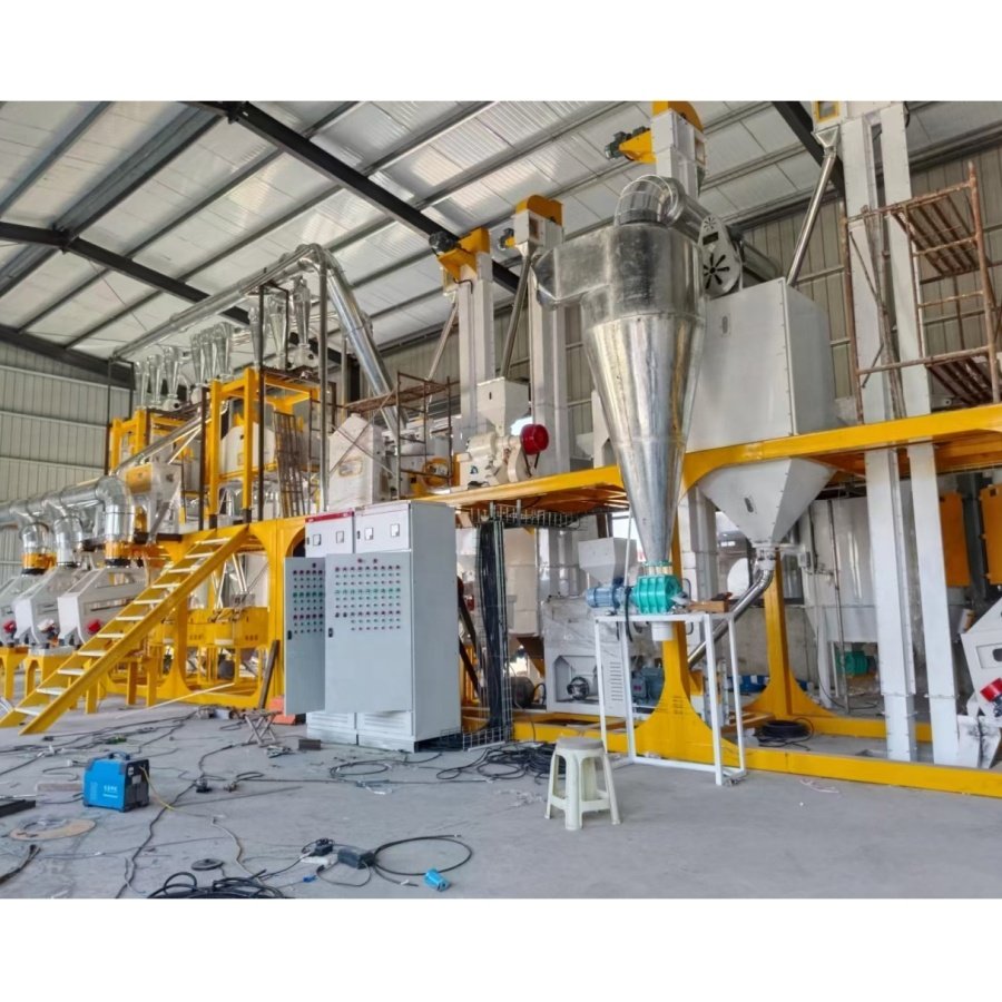 New design 36tons white maize/wheat/rice milling machine flour production line