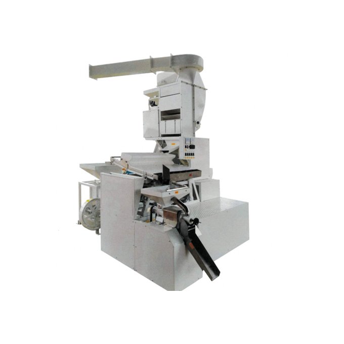 Impeller type easy handle polishing Japanese rice milling machine