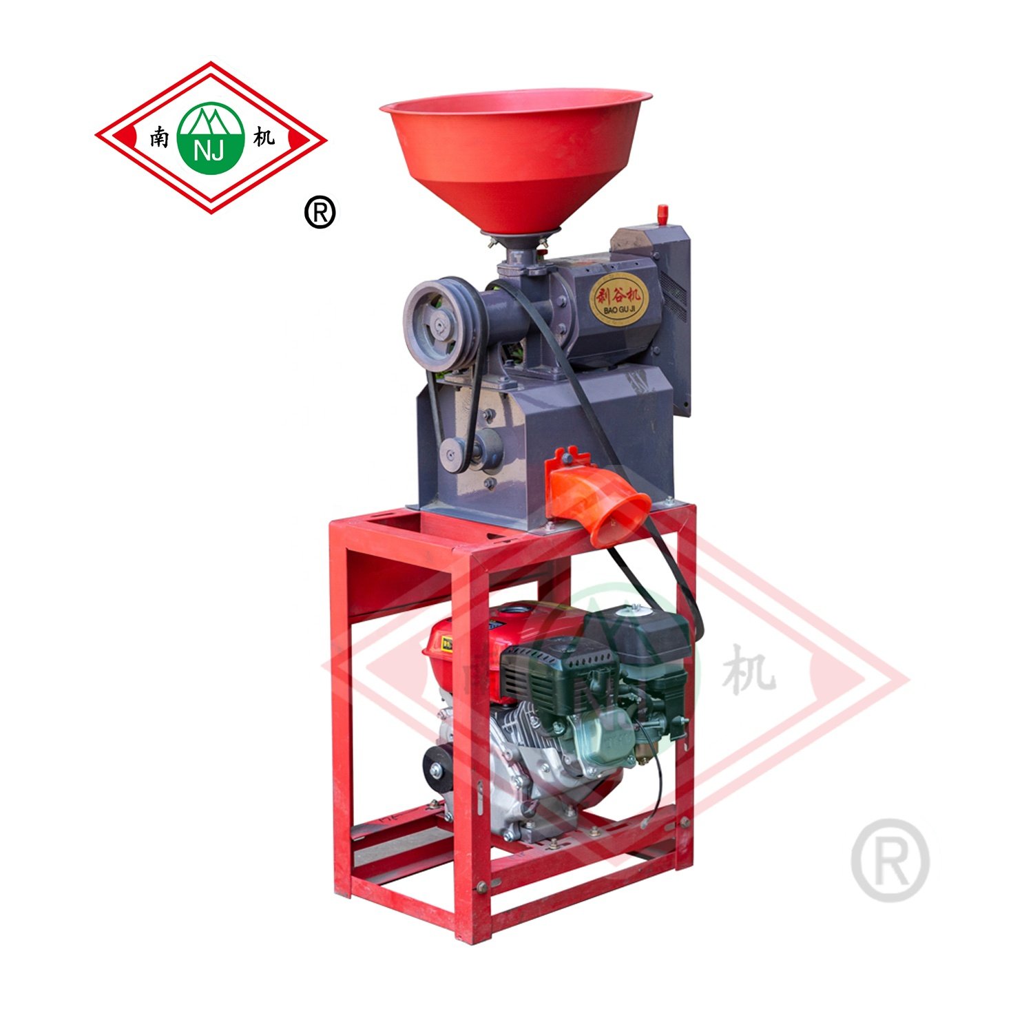Wholesale Single Rice Miller High Capacity Rice Milling Machine Paddy Husking Machine