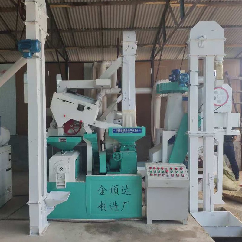 Hot Sale Corn Rice Milling Machine 6LN-20-15SFI 40 Ton Per Day Rubber Roller Rice Mill Molino De Arroz