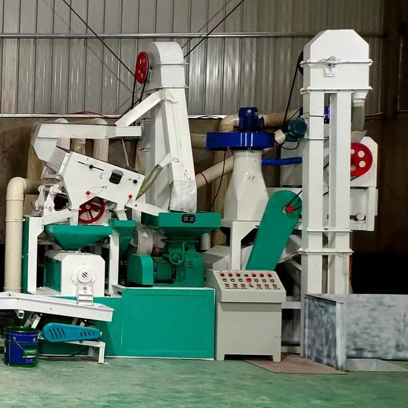 Hot Sale Corn Rice Milling Machine 6LN-20-15SFI 40 Ton Per Day Rubber Roller Rice Mill Molino De Arroz