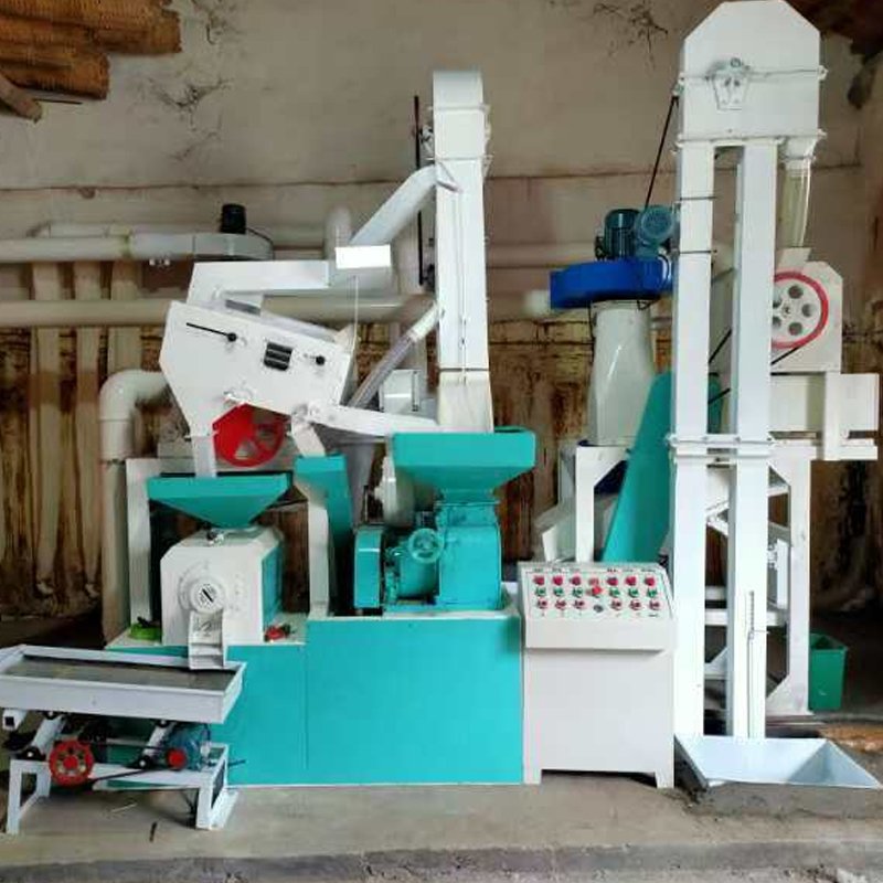 Hot Sale Corn Rice Milling Machine 6LN-20-15SFI 40 Ton Per Day Rubber Roller Rice Mill Molino De Arroz