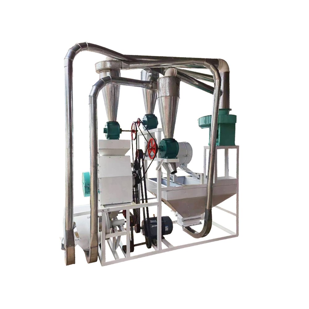 Automatic Rice Flour Milling Machine Cheap Price Combine Rice Miller Grain Milling Machine Grinder Machine