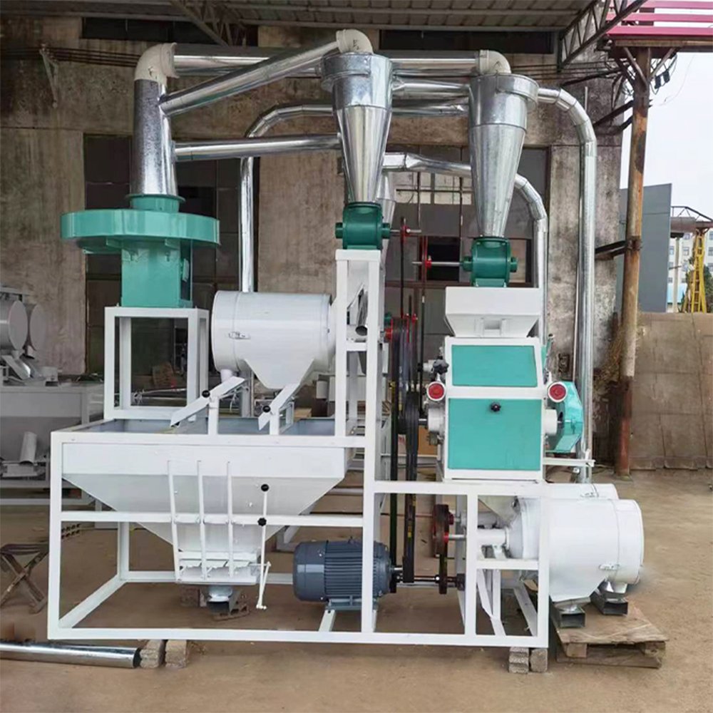 Automatic Rice Flour Milling Machine Cheap Price Combine Rice Miller Grain Milling Machine Grinder Machine
