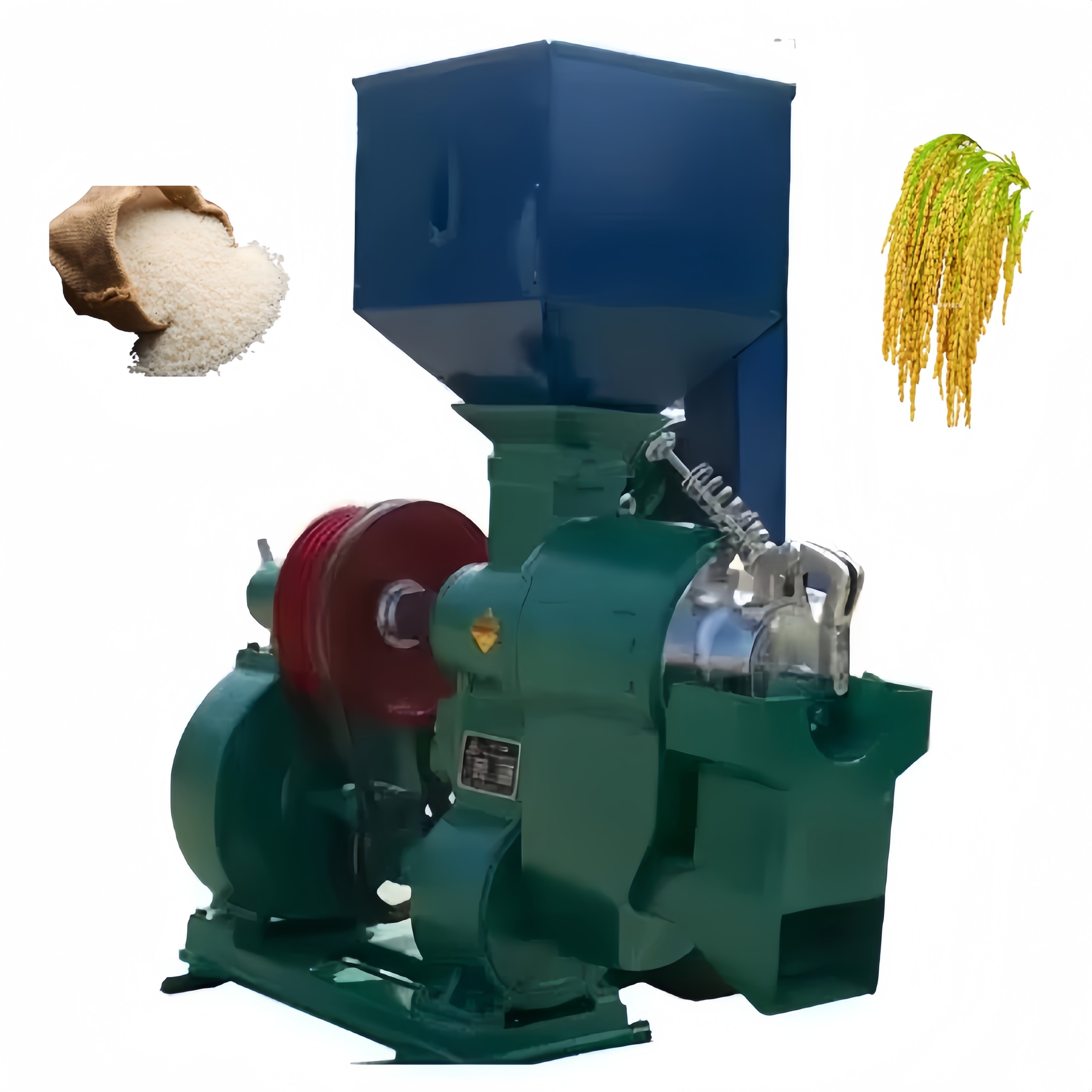 Automatic Electric 1800-2200kg/h Capacity Rice Mill Machinery/Diesel paddy Husker Price/stake Rice Huller