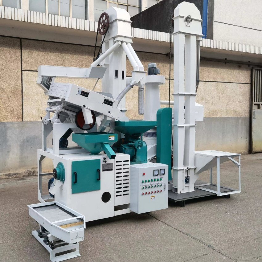 Rice Milling Machines Destoner Polisher Miller Rice Processing Machinery Price for Rice Mill