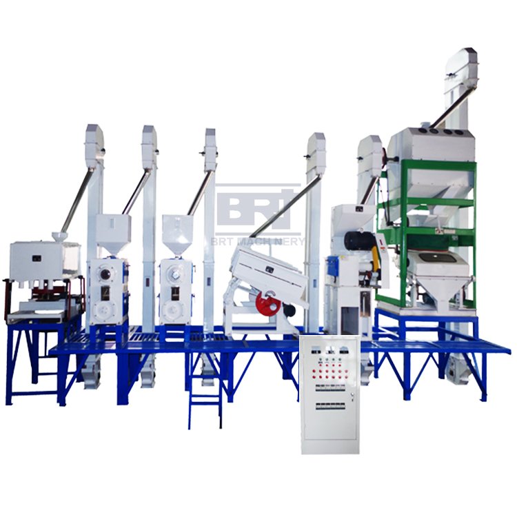 Nigeria Industrial Paddy and Rice Processing Machines Parboiled Compact Rice Processing Mills Rice Mill Production Line 20-30T/D