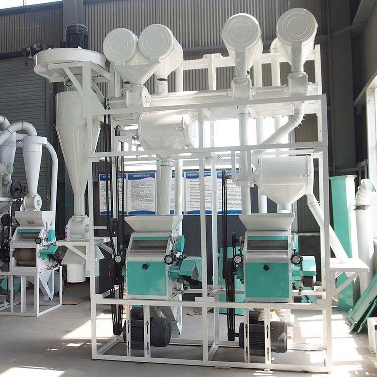 Grade 1 Sifted Mini Maize Miller Per Day 10 Tons Wheat Flour Milling Machine