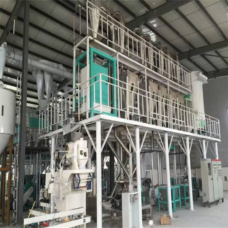 Grade 1 Sifted Mini Maize Miller Per Day 10 Tons Wheat Flour Milling Machine