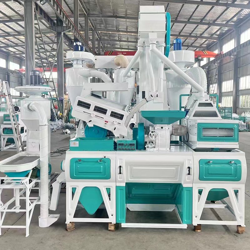 Factory Price 6LN-20-20SFI Brown Rice Processing Plant Harvest Rice Processing Machines Rice Miller