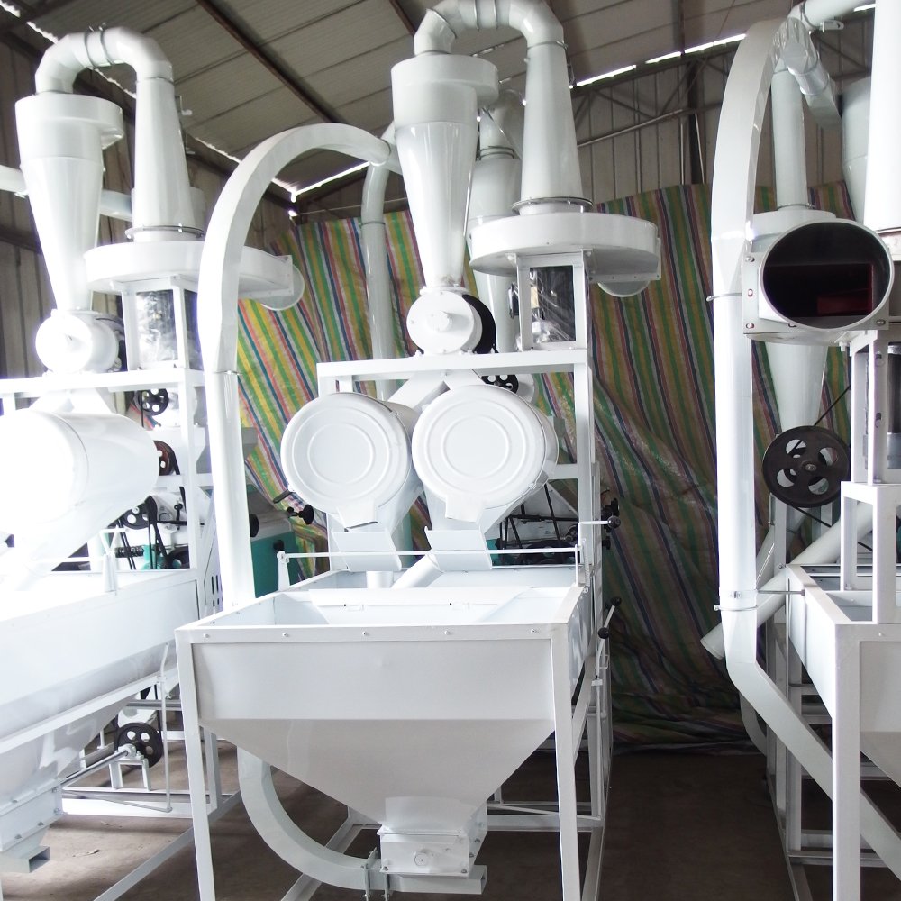 Africa Small Scale Fully Automatic Corn Maize Wheat Flour Milling Machine Flour Mill Miller For Sale 10Ton Per Day