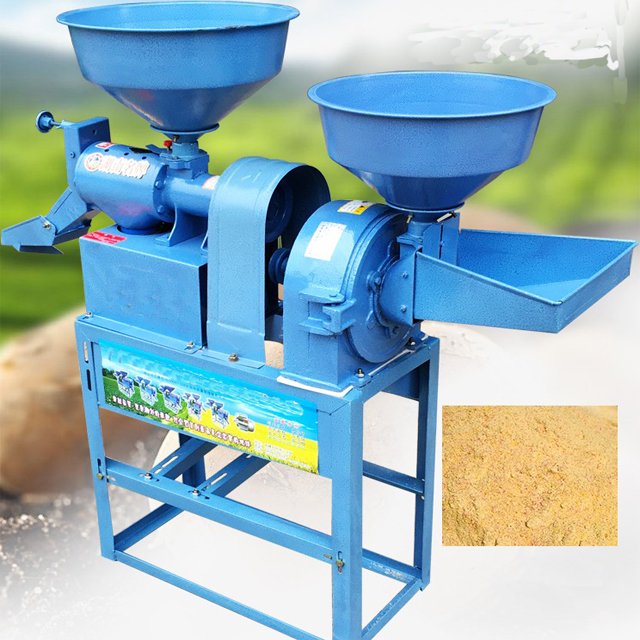 rice husking machine stripping peeling automatic stainless steel husker whitener mill milling mini miller