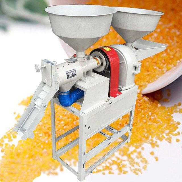 rice husking machine stripping peeling automatic stainless steel husker whitener mill milling mini miller