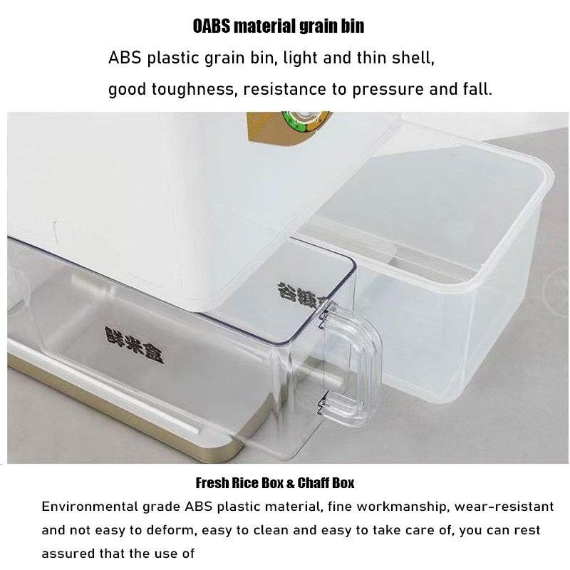 Mini Rice Milling Machine Home Use Rice Mill Electric Intelligent Automatic Germ Rice Husking Miller Polisher Machinery