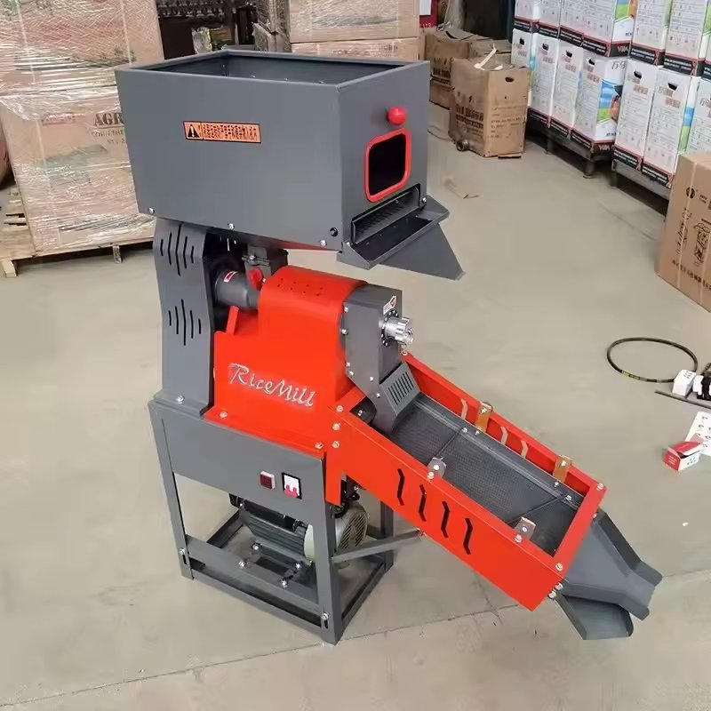 Mini Combined Rice Mill Machine 3 Layers Vibratory Screens Portable Rice Milling Destoner Complete Set