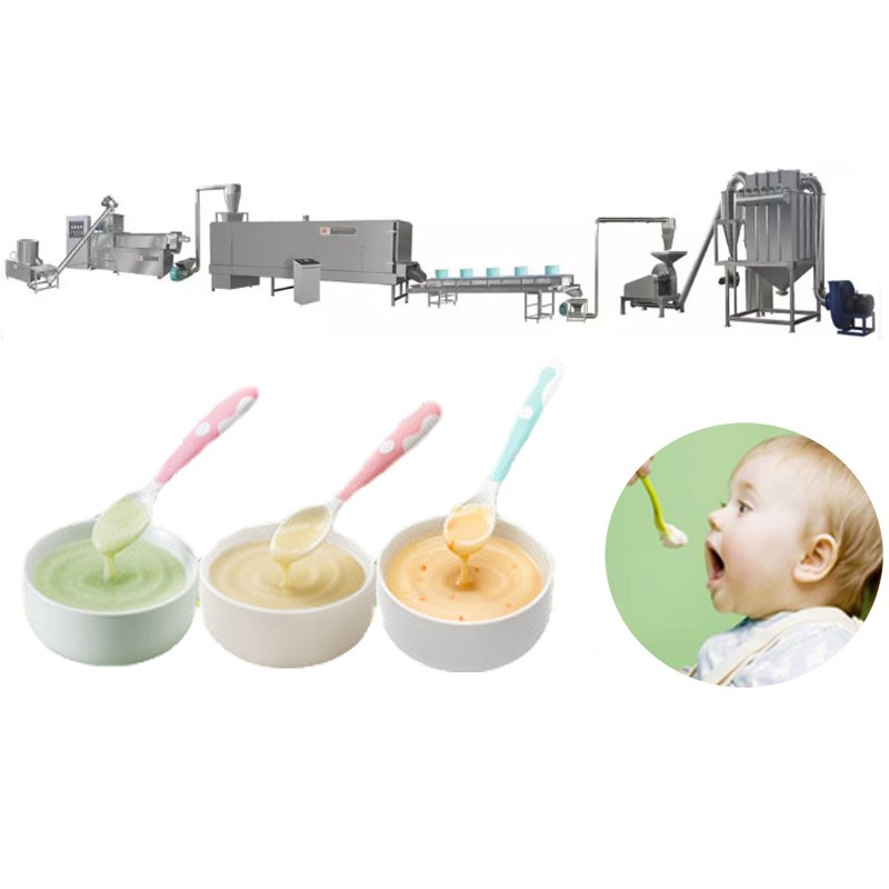 Baby Food Porridge Making Machine Baby Rice Flour Machine Nutrition Baby Rice Powder Machinery
