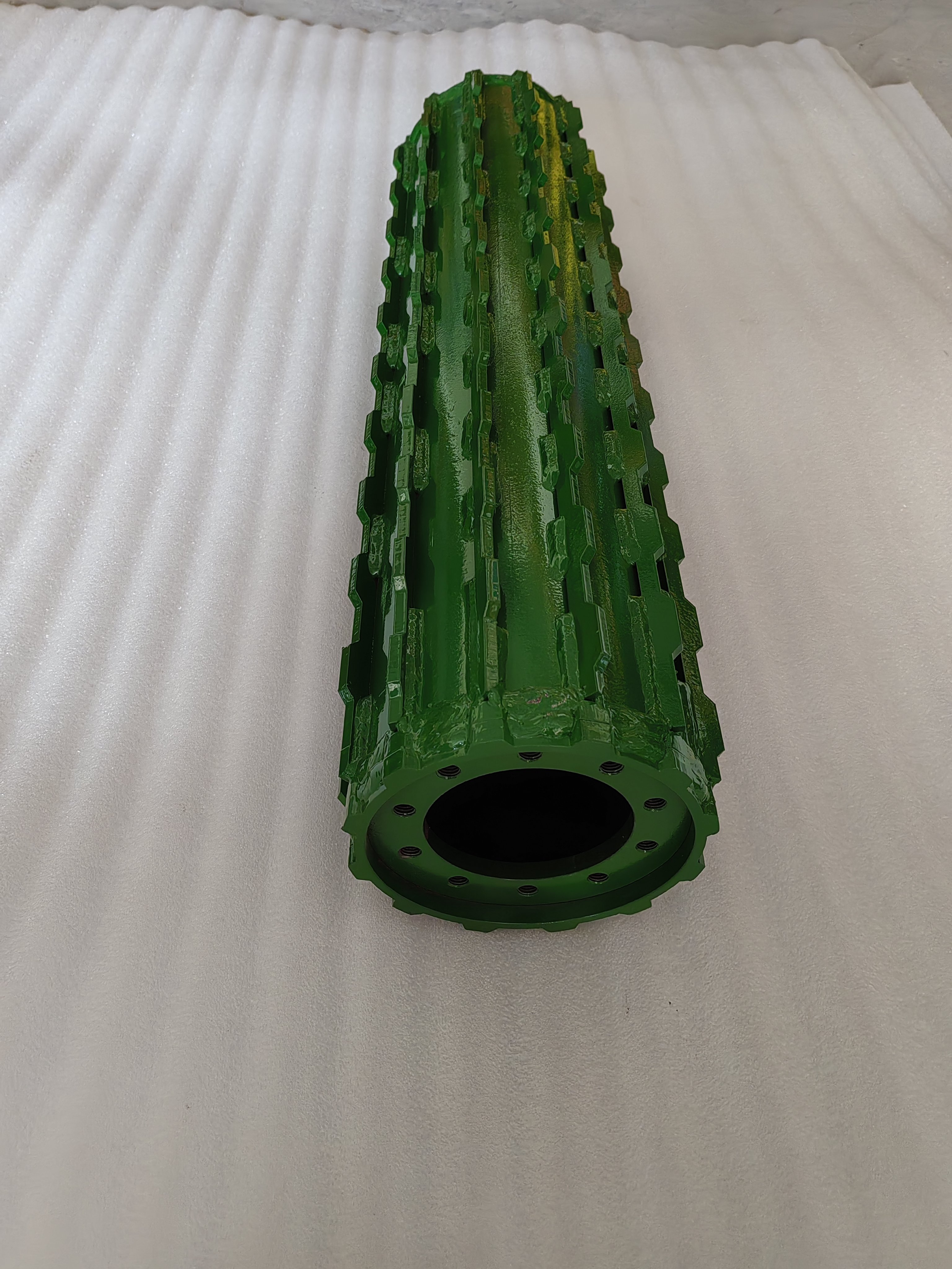 Upper Middle Feed Roller Spare Parts Fast Crushing Corn Harvesters Farms Featuring Blades
