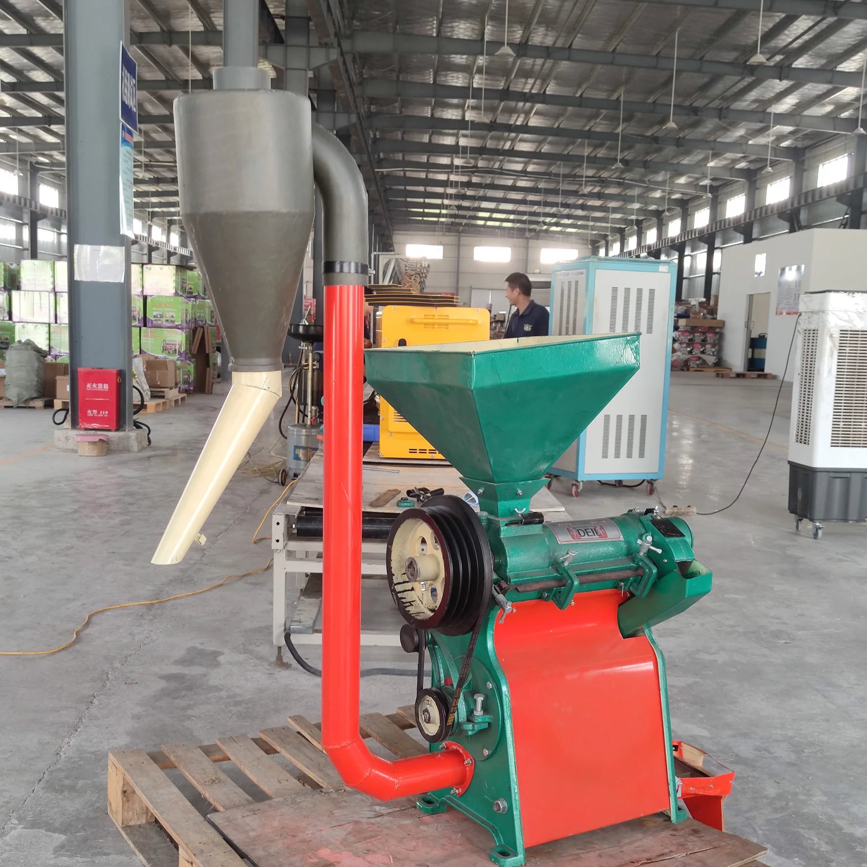 mini Rice Mill Machinery Milling Machine Rice Miller With Long-term Service