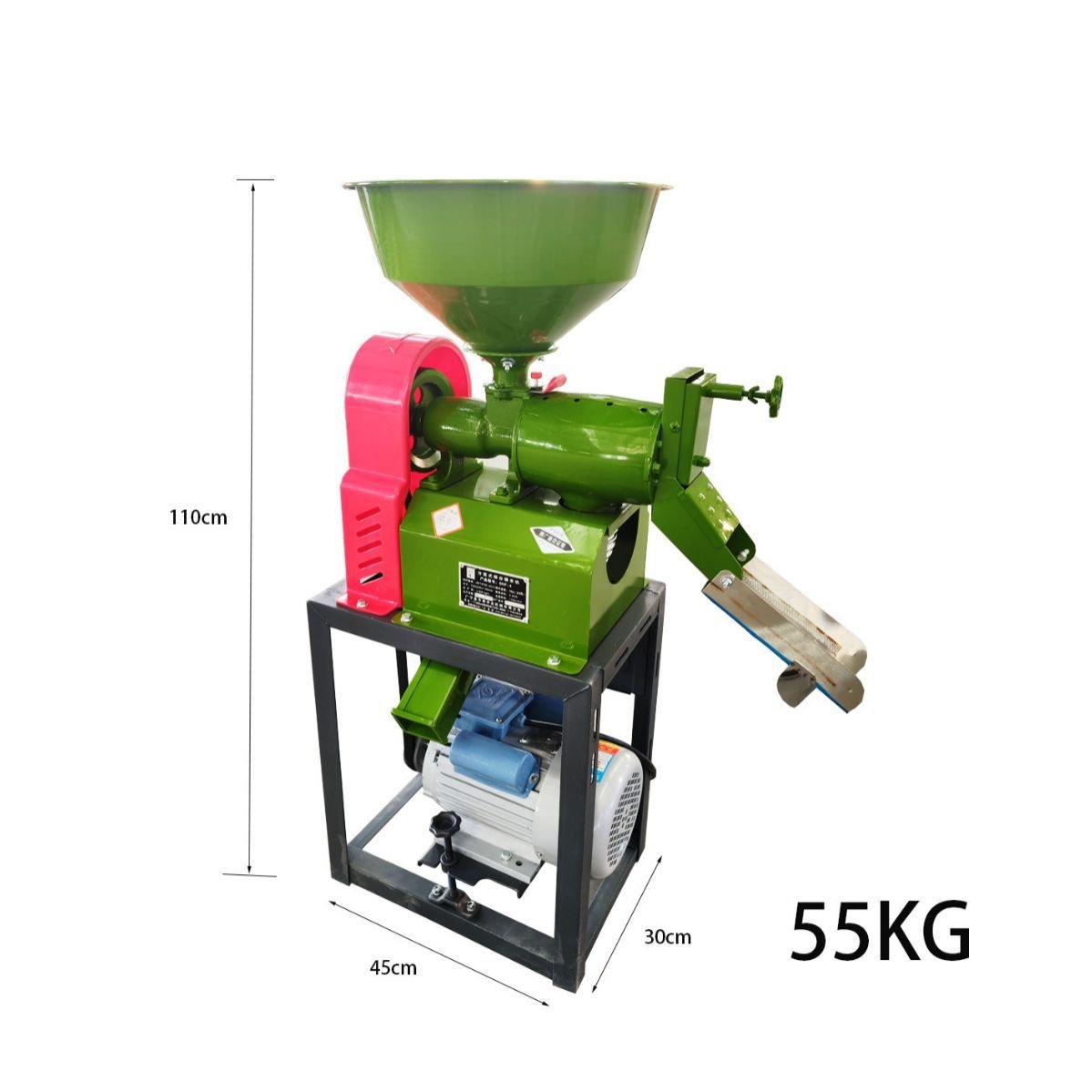 Factory price Intelligent Rice mill machine automatic grain huller electric rice husker home use rice milling hulling machine