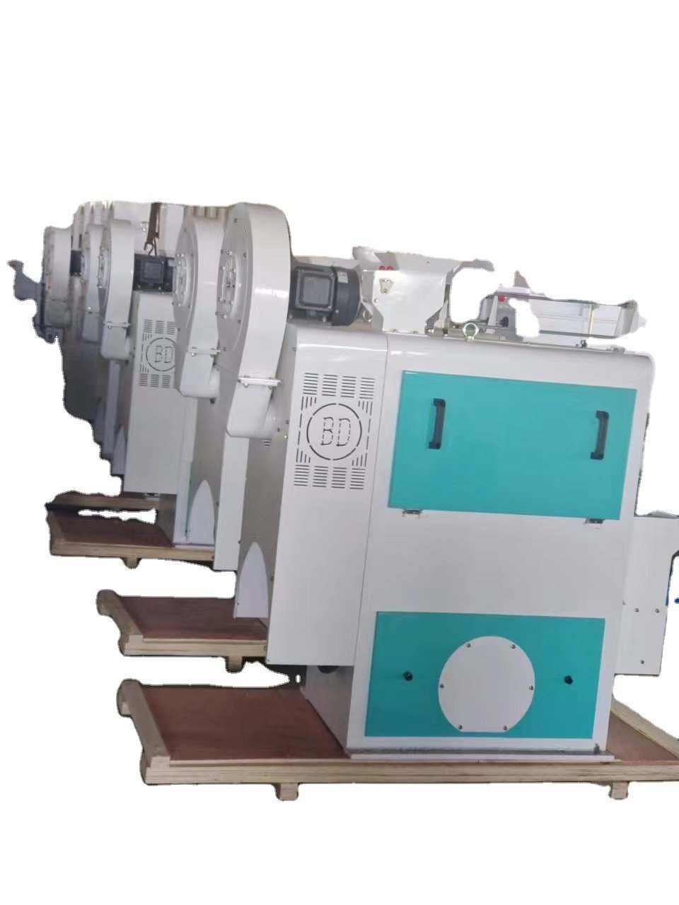 MNMS25A Emery Roller Rice Mill Machine Low Heat-rise Rice Whitener New Manufacturing Plant Rice Factory Include Bearing Motor