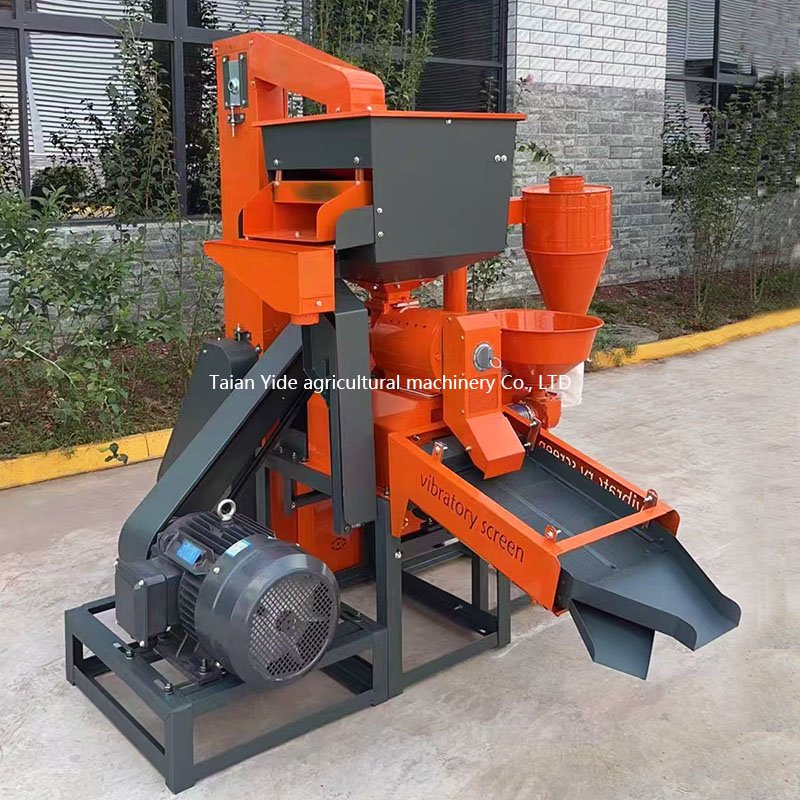 Large rice milling and peeling machine Environmentally friendly clean rice milling machine