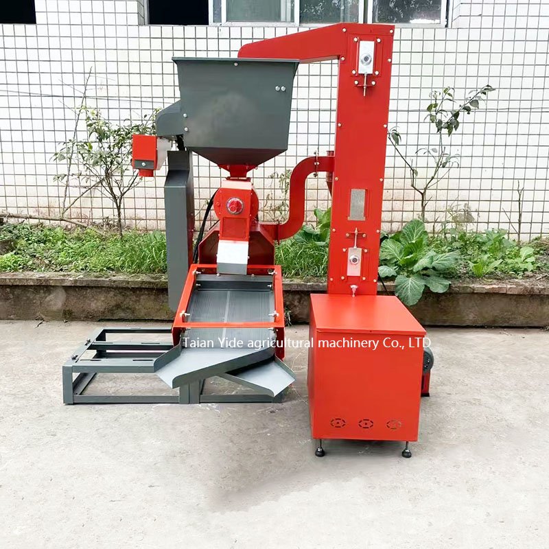 Large rice milling and peeling machine Environmentally friendly clean rice milling machine