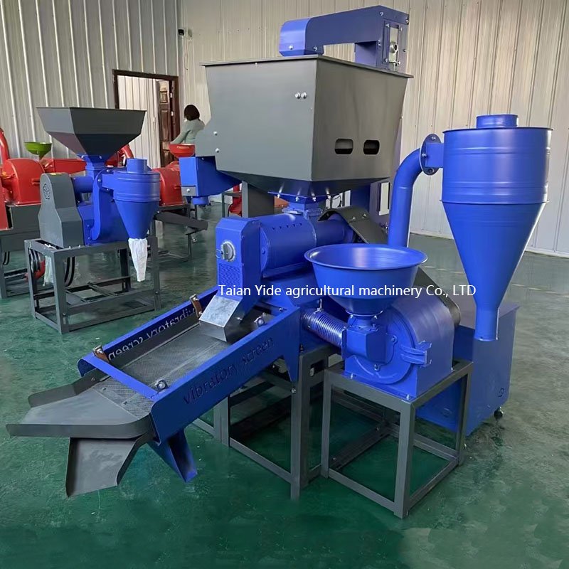 Large rice milling and peeling machine Environmentally friendly clean rice milling machine