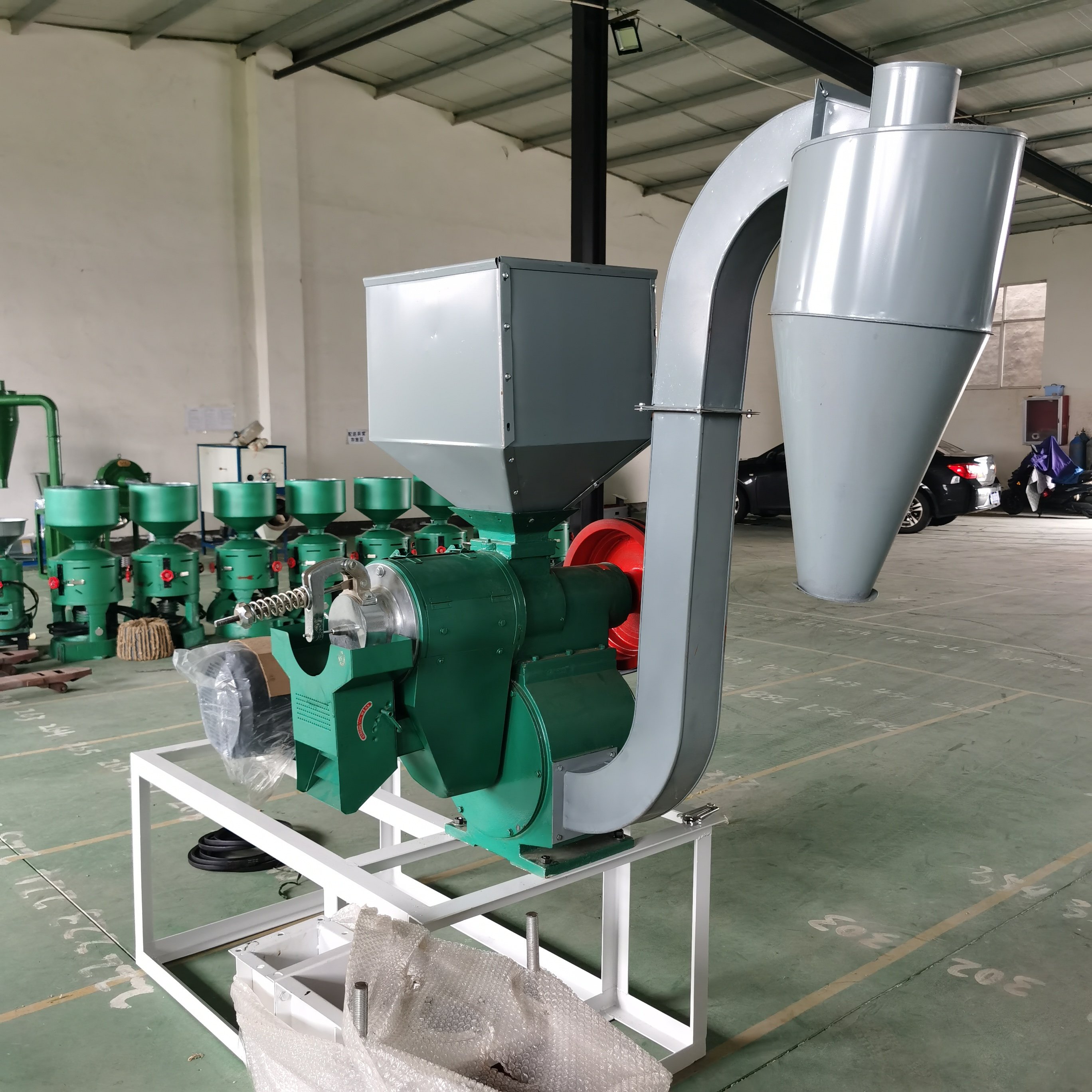 China factory maize husk huller machine rice millet polisher peeling small rice mill machine