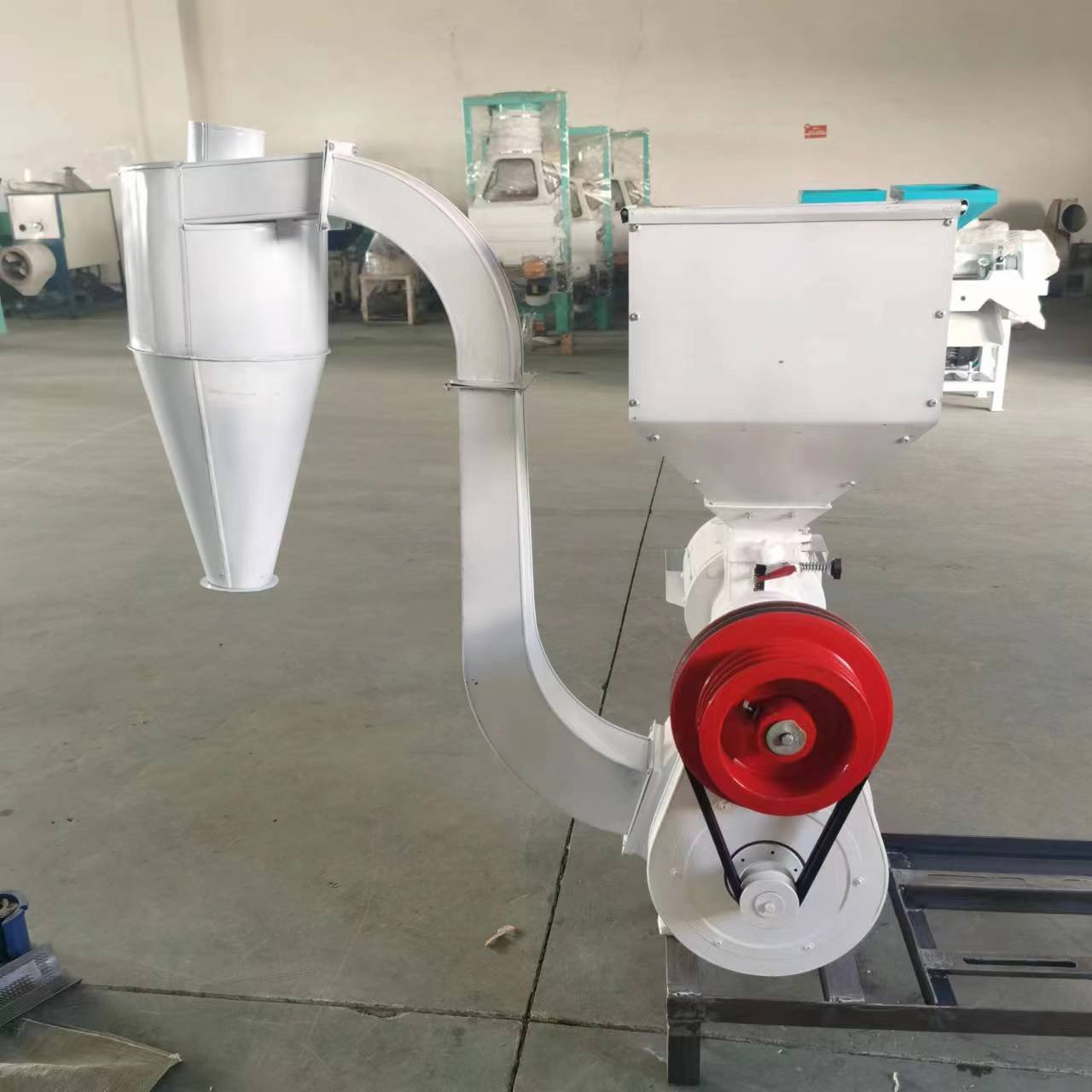 China factory maize husk huller machine rice millet polisher peeling small rice mill machine