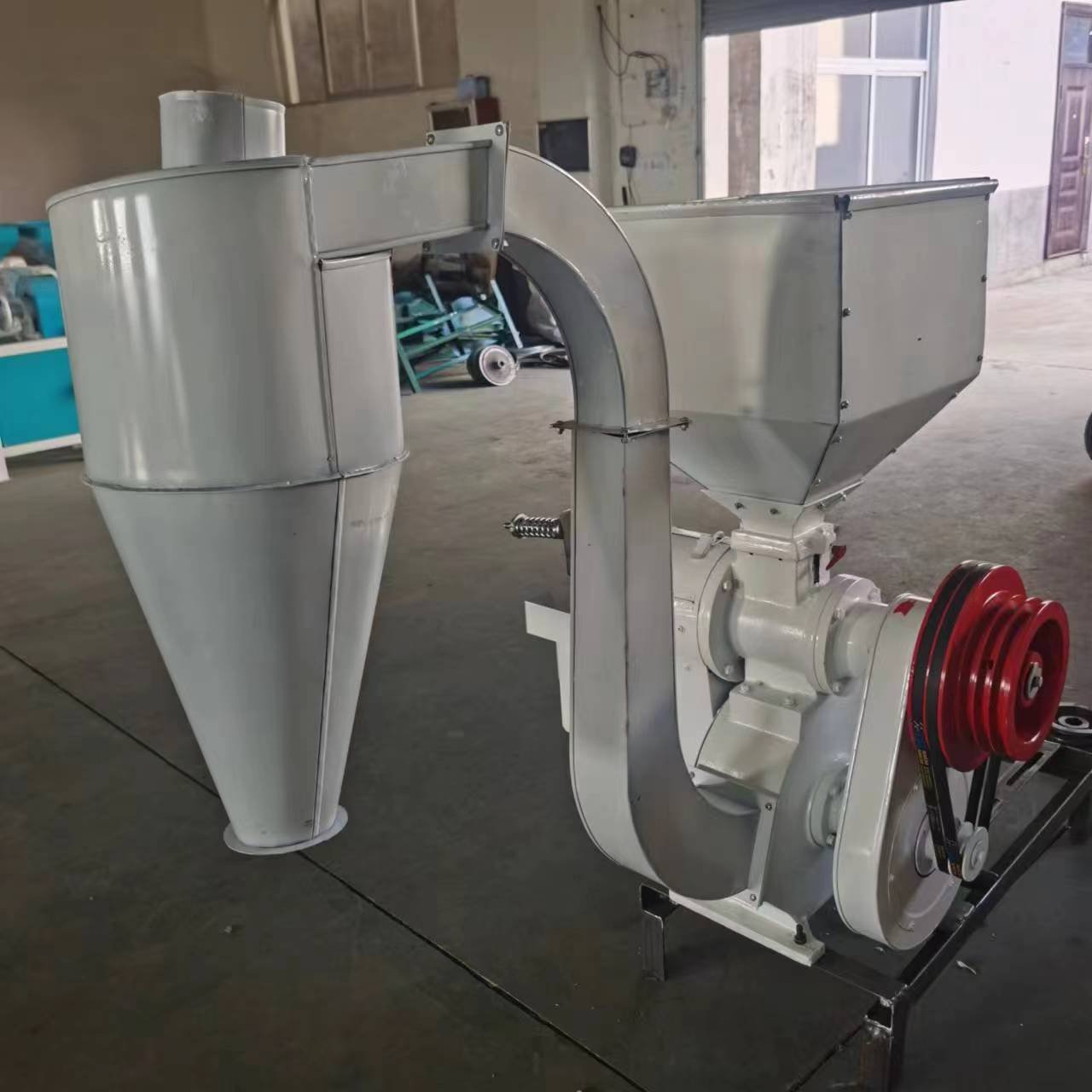 China factory maize husk huller machine rice millet polisher peeling small rice mill machine