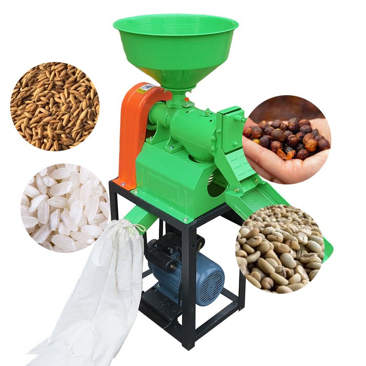 Rice Miller High Quality Rice Milling Grind Combine Machine Factory Direct Sale