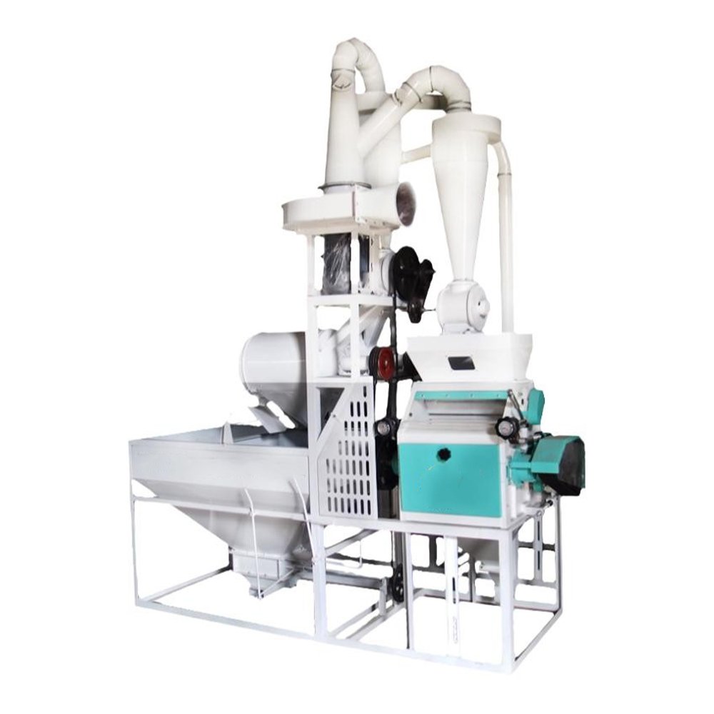 Grade 1 Sifted Mini Maize Miller Per Day 10 Tons Wheat Flour Milling Machine