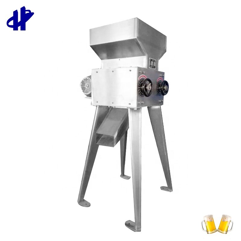 Malt Rice Mill Machine With Two Roller Malt Milling Machine For Beer