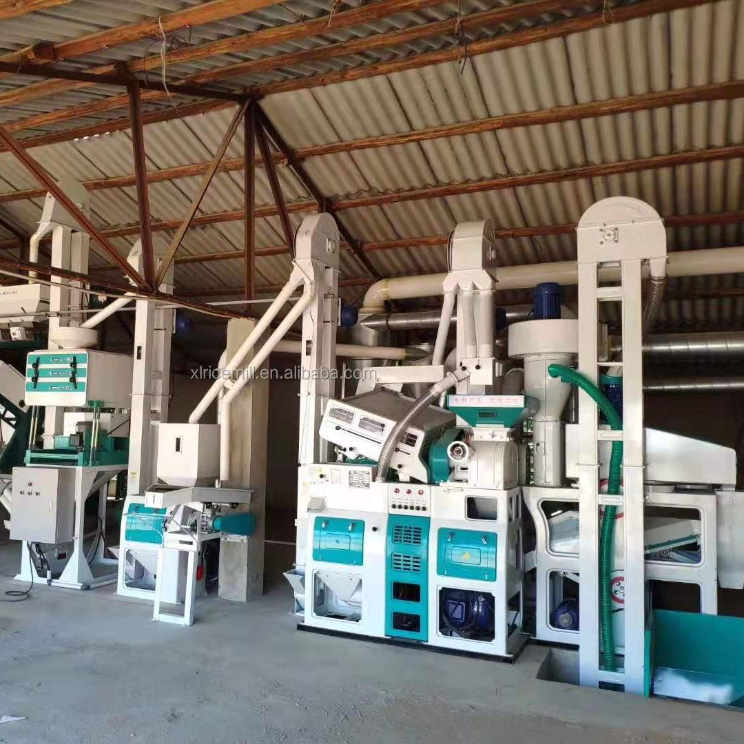 30 tons per day combine complete rice milling line rice miller